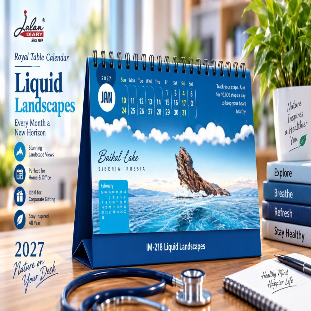 Jalan IM-218 Royal Table Calender 