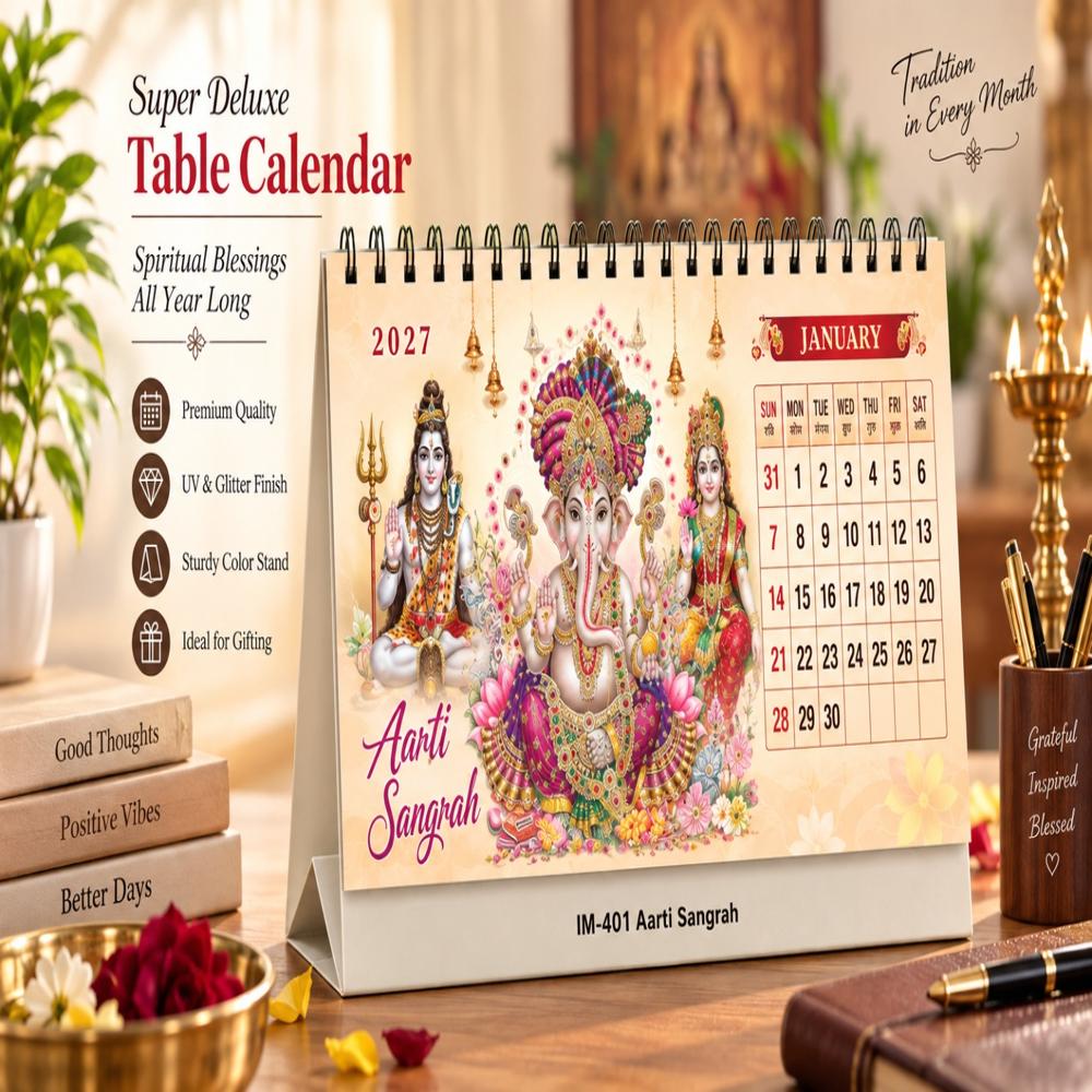 Jalan IM-401 Super Dulex Table Calender