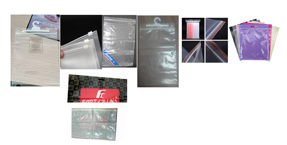 Zipper Bag Making Machine with Hanger