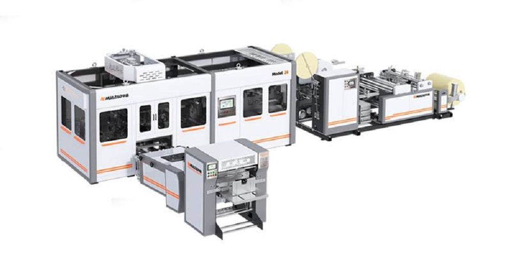 Model 26 Non Woven 3D Laminated Box Bag Making Machine