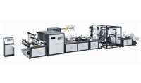 Non Woven Box Bag Making Machine with Online Loop Handle