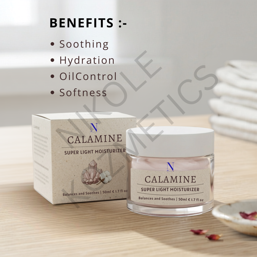 Calamine Super Light Moisturizer - Attributes: Smudge Proof