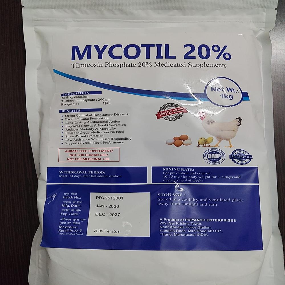 Tilmicosin Phosphate - Admixture (%): Na