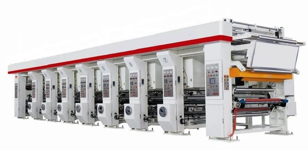 4-10 Colour Roto Graviour Printing Machine