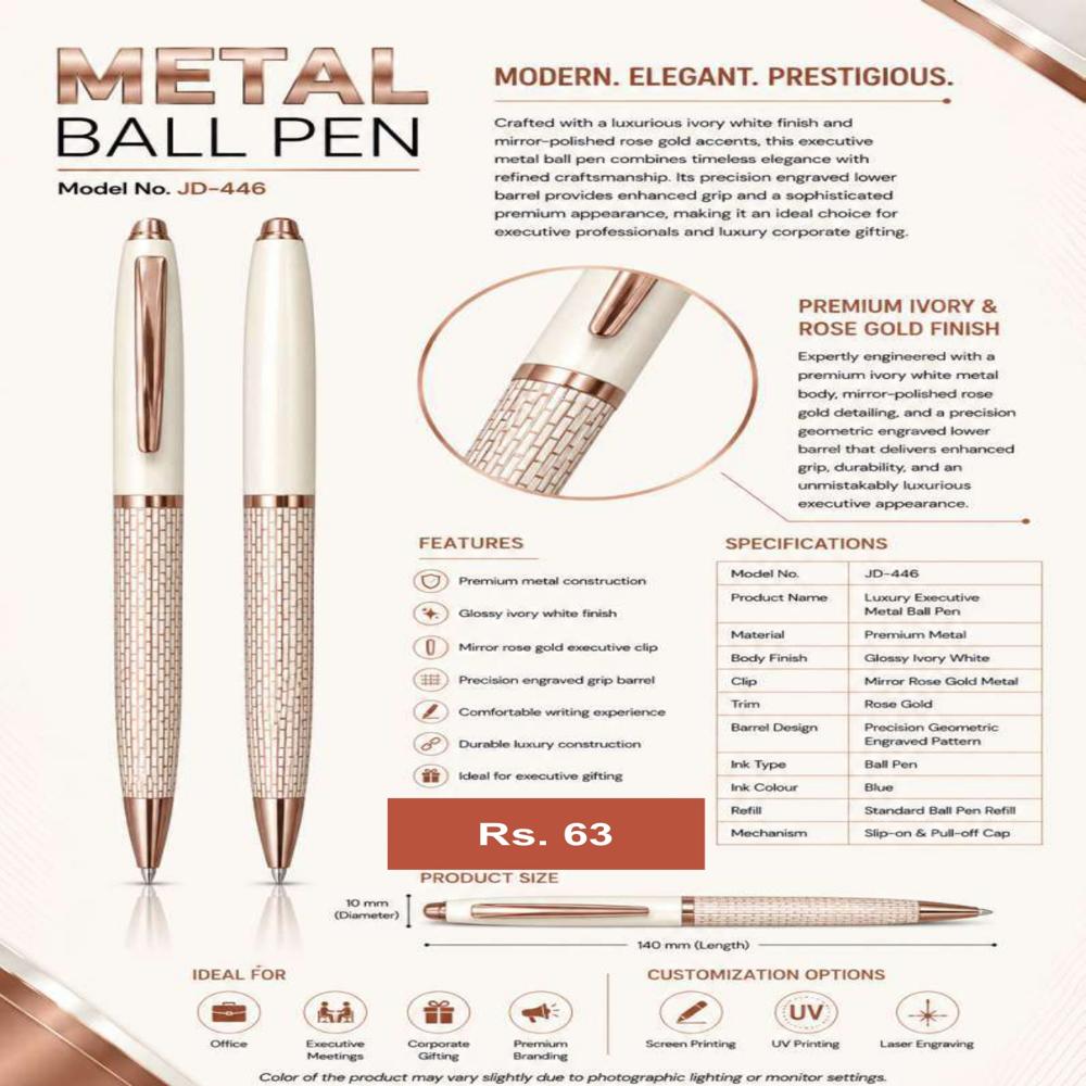 JD-446 Executive Metal Ball Pen