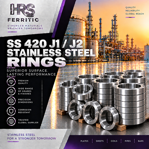 SS 420 J1-J2 Stainless Steel Riings