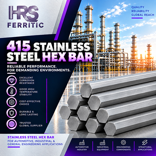 415  Stainless Steel Hex Bar