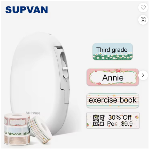 Paper Label Printer for Smart Phones Home