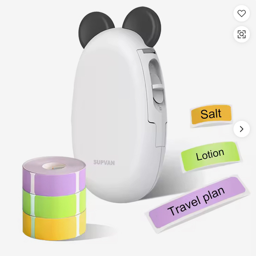 Hot Selling Color Thermal Transparent Sticker Pocket Printer With Design