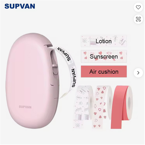 SUPVAN E10 Industrial Sticker Mini Portable Printer Logo Mobile Thermal Label Printer