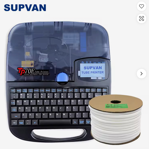 Tp70 Supvan Heat Shrink Tube Ferrule Printer Cable Printing Machine