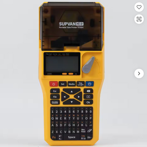 Supvan Portable Wire Tube Printer Handheld Cable Label Maker Compact Lightweight for Industrial Use