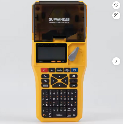 Supvan Portable ID Tag Label Printer Handheld Cable Label Maker for Fast and Efficient Industrial Labeling