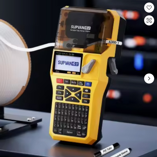 SUPVAN TP20M APP & PC Compatible Cable Label Printer, Wireless Connectivity for Wire and Cable Marking and Identification Tags
