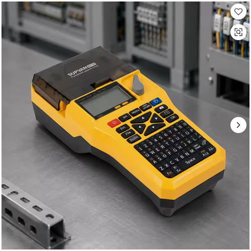 SUPVAN TP20M Portable Thermal Transfer Label Printer for Industrial Identification, Cable, Equipment & Asset Labeling