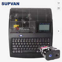 SUPVAN TP86E Durable Industrial Wire Tube Printer Heat Shrink Sleeve Printer APP & PC Compatible