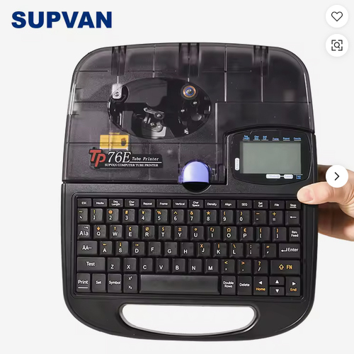 SUPVAN TP76E Wireless Connection Heat Shrink Tube Printer with 300dpi Durable Industrial Wire Tube Printer