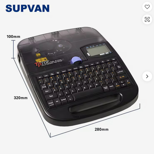SUPVAN TP70E Wire Identification Printer for Electrical Wire Identification, Wire Marking & Cable Management