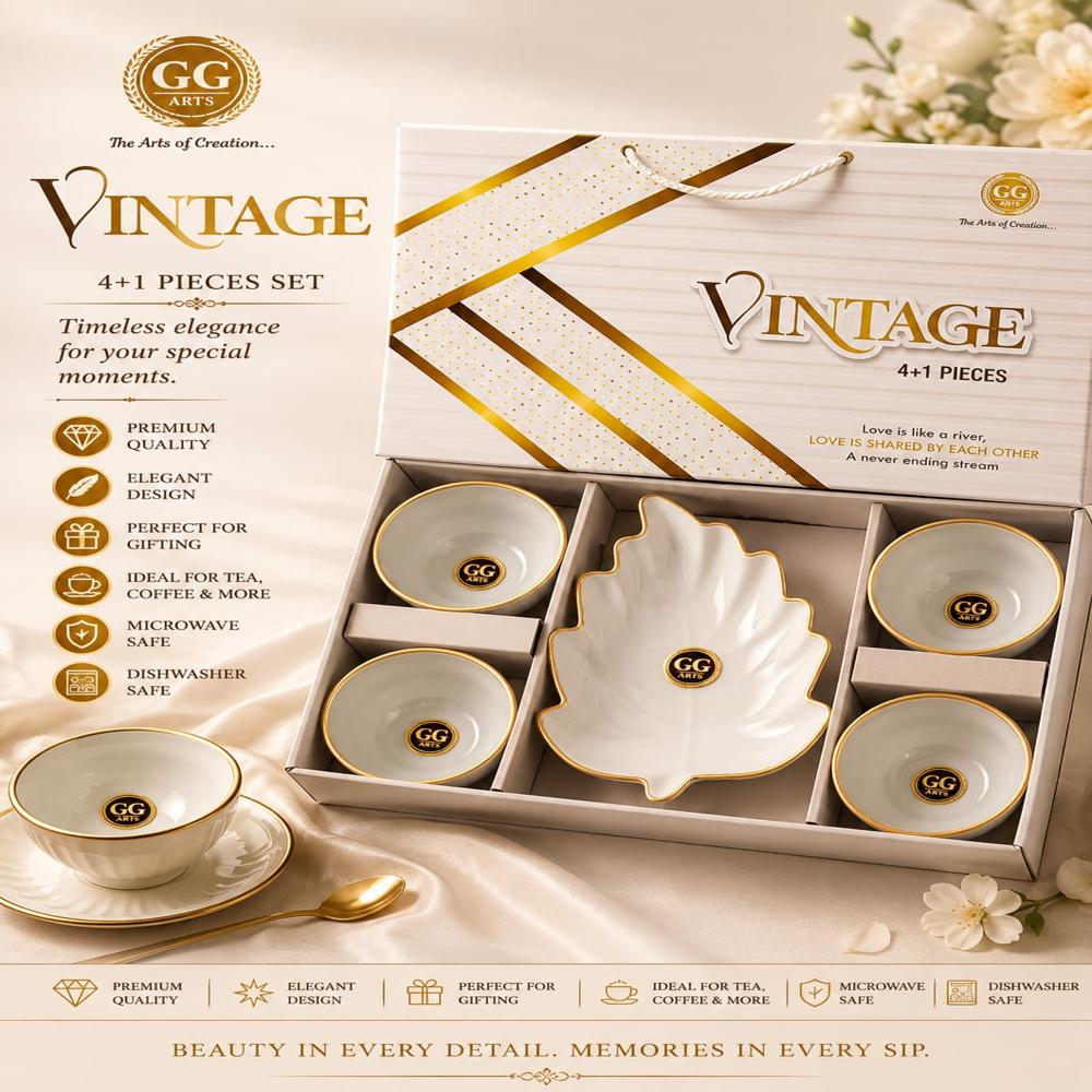 Glass Bowl Set - Capacity: Approx. 150 200 Ml Per Cup Milliliter (Ml)