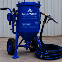 p-7 300kg Portable Sand Blasting Machine