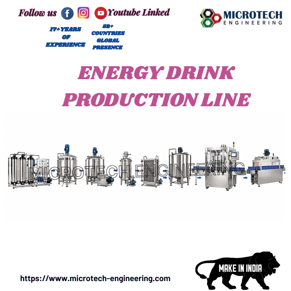 ENERGY DRINK PRODUCTION LINE