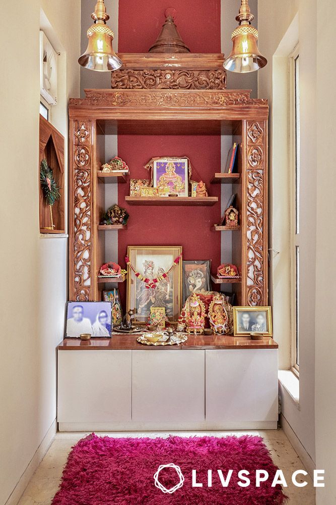 Wooden Pooja Mandir