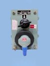 30A 440V Three phase fully Interlocked switch socket unit MS Enclosure conforming to IS 13947 IP 65