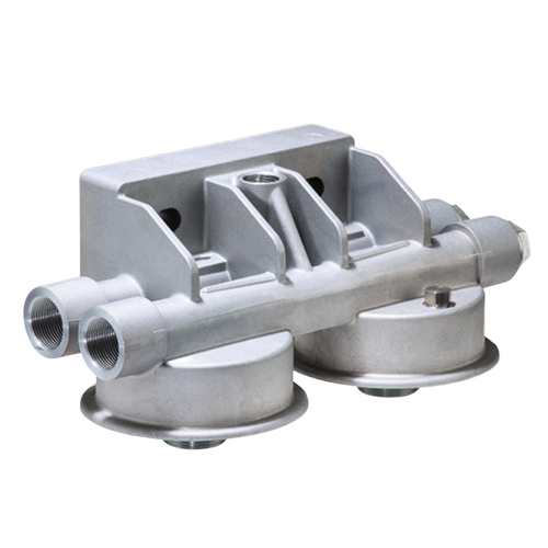 Duplex Head Fuel Filter Head