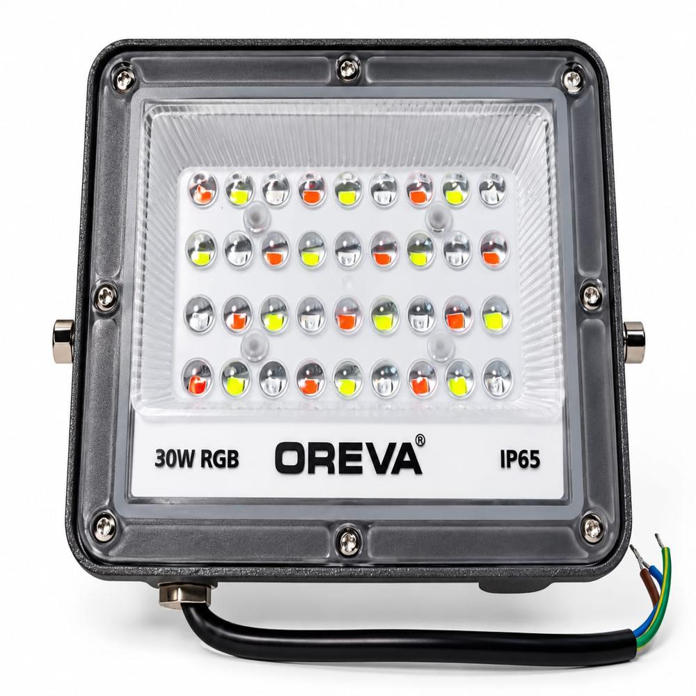 Oreva 30W Rgb Led Flood Light Multicolour Led Decorative Light - Capacity: 30 Kg/Hr