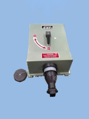 20A 240V Single Phase Fully Interlocked Switch Socket Unit Aluminium Enclosure Conforming To Is 13947 Is 65 - Application: Machinery