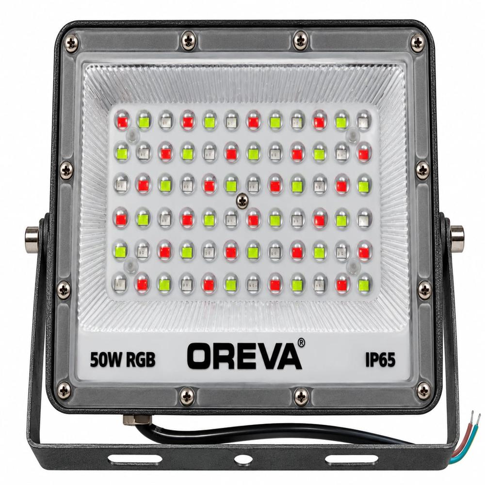 50W Rgb Neo Led Flood Light - Color: Multicolour