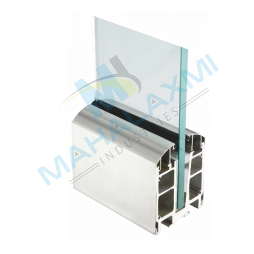 MI2-114 Heavy Aluminium Railing Bottom Profile