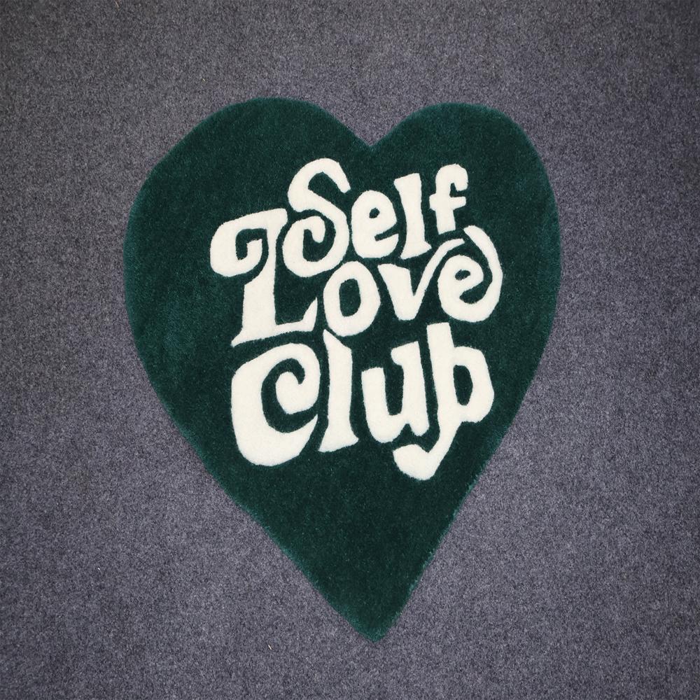 Handmade Heart Shape Tufted Wool Rug Custom Heart Area Rug
