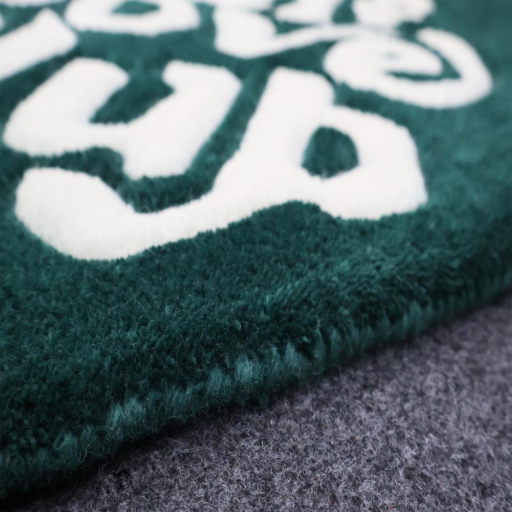 Handmade Heart Shape Tufted Wool Rug Custom Heart Area Rug