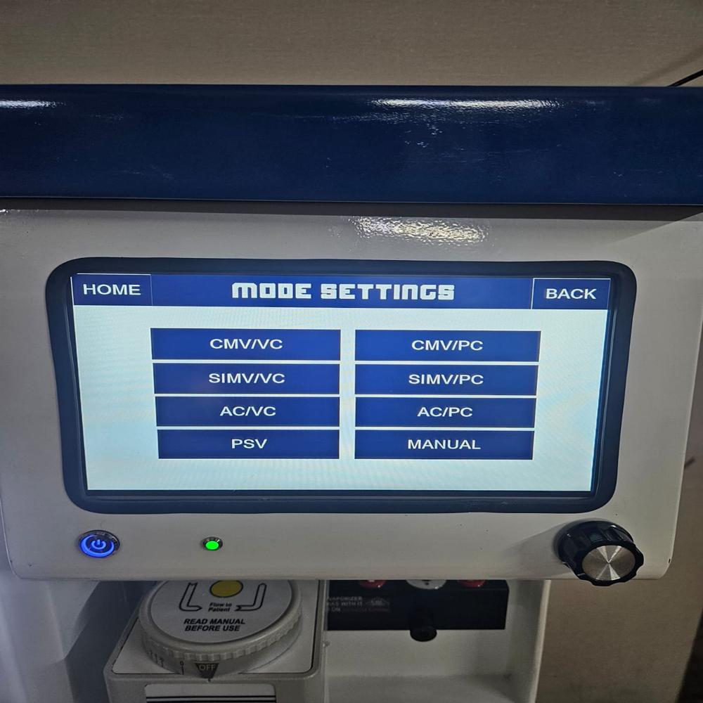 Anesthesia Machine - Metal And Durable Plastic Materials | 220-440 Volt Voltage Range, Respiratory Monitoring, Intuitive Touchscreen Display
