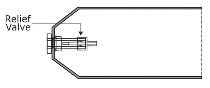 De-Gassing Cable End Cap with Pressure Relief Valve (INSULCAP RV)