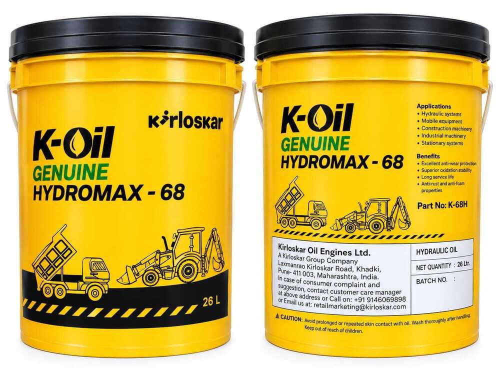 K-Oil Hydromax-68 Hydraulic Oil