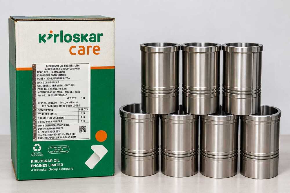 Kirloskar Cylinder Liner With Joint Ring