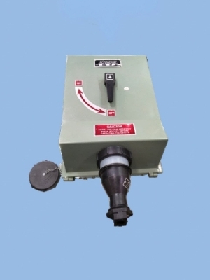 30A 440V Three Phase Fully Interlocked Switch Socket Unit Aluminium Enclosure Conforming To Is 13947 Ip 65 - Application: Machinery