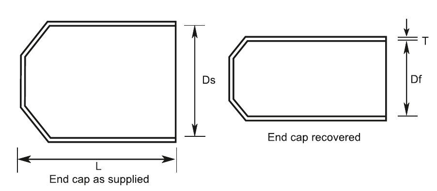 Bushing Cap for Extensible RMU and GIS Bushings - Heat Shrink (GEK)