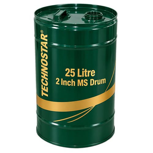 25 Ltr 2 Inch Ms Drum - Color: Black
