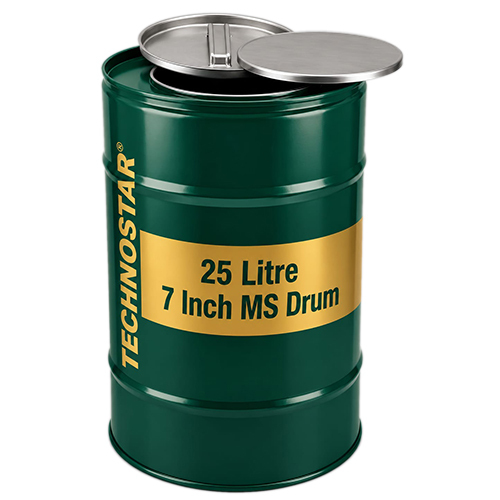 25 Ltr 7 Inch Ms Drum - Color: Dark Blue / Black (As Shown)