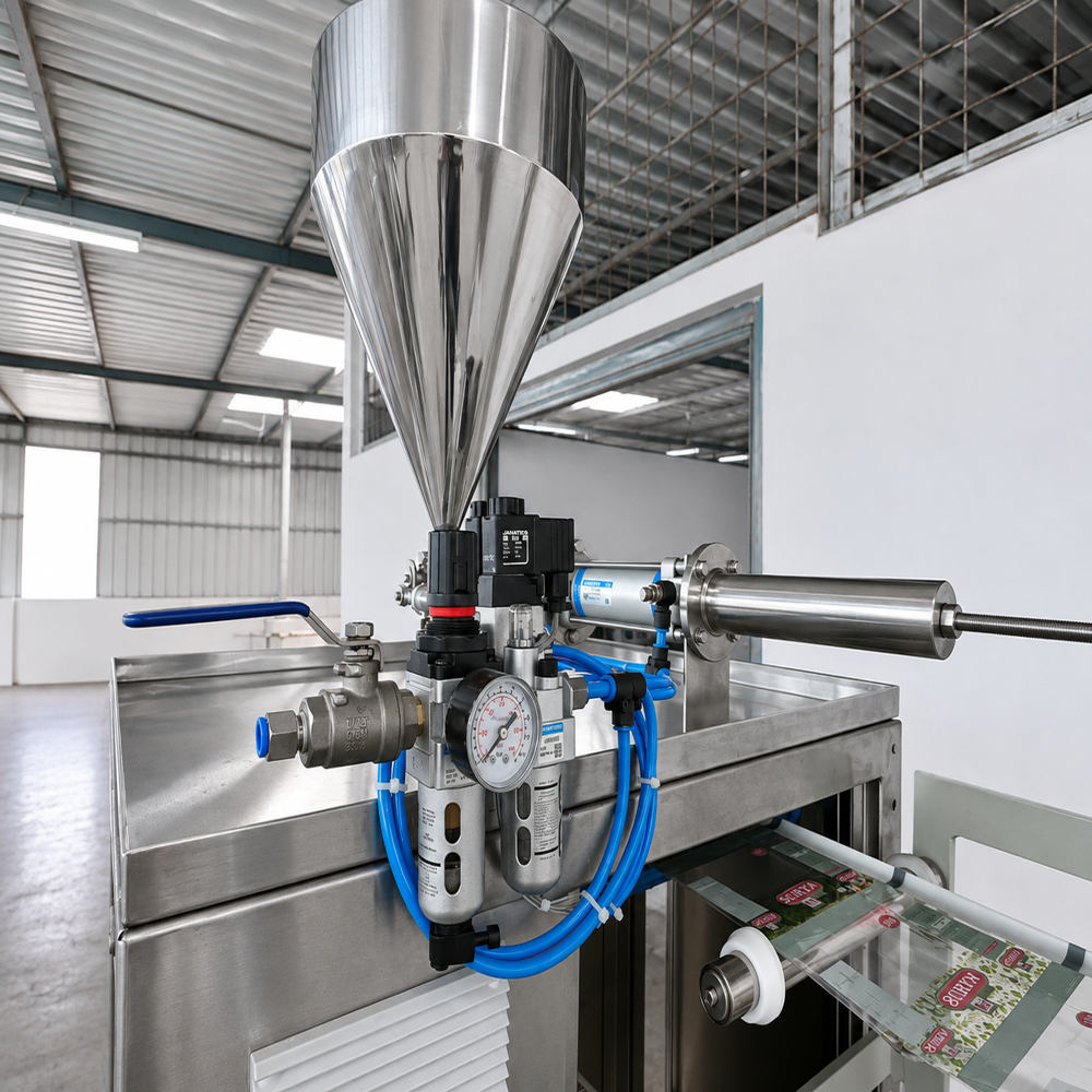 Fruit Pulp Packing Machine - Application: Edible Oils