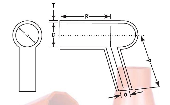 Heat Shrink Right Angle and Straight Boot for Bushings (ANGLEBOOT)