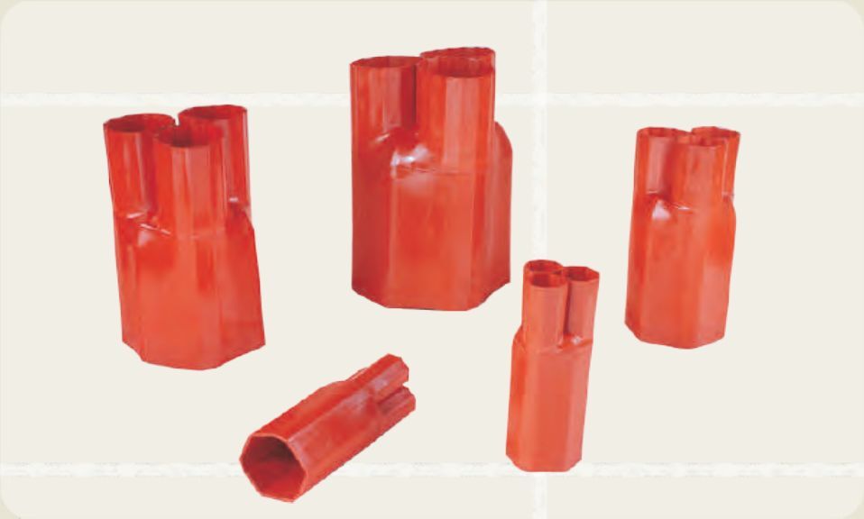 Heat Shrink Non-Tracking Cable Breakout 3 Core (INSULCORE Red GAB)