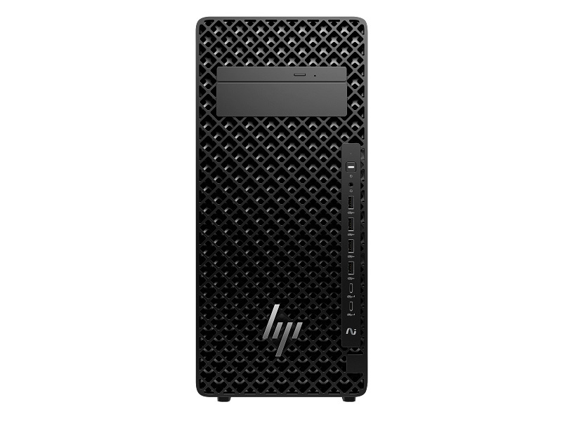 HP Z2 Tower G1i TWR PV Desktop JetBlack ODD WhiteBG Front M2969542 CD3B0PA