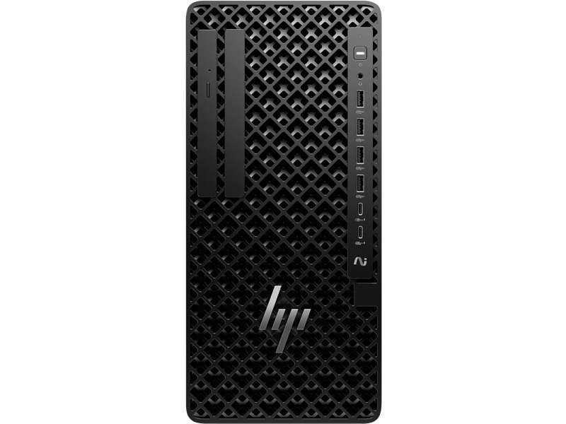 HP Z1 Tower G1i Spices TWR Desktop JetBlack ODD WhiteBG Front M2969458 4111002