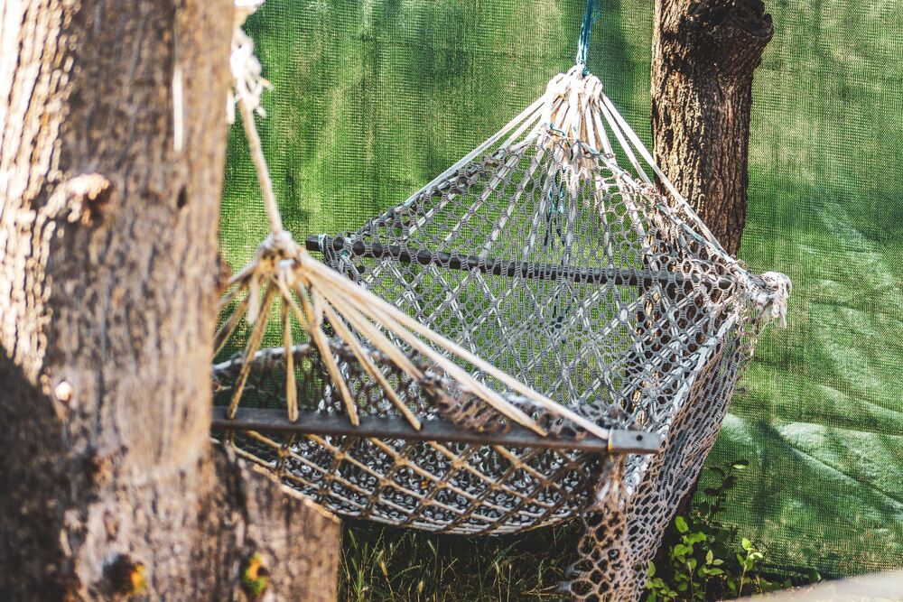 Outdoor Hammock Swing - Material: Aluminum