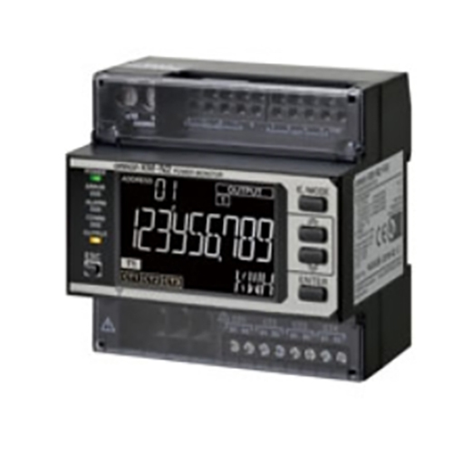 Basic Energy Meters - Omron KM-N2-FLK On DINRail Energy Meter