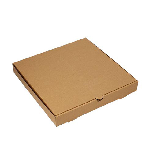 Plain Corrugated Pizza Box - Artwork: Blank